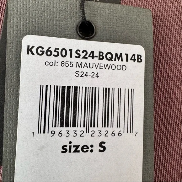 John Varvatos Beaded Skull Graphic T-Shirt Mauvewood Cotton Crewneck Sz S - Picture 6 of 12